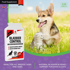 Bladder Support for Dogs & Cats - Helps with Urinary Tract Infections