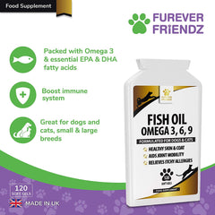 Fish Oil for Dogs & Cats (Softgels)